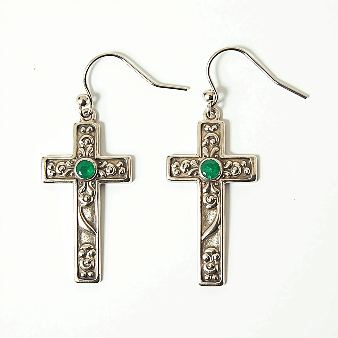 cross earrings women