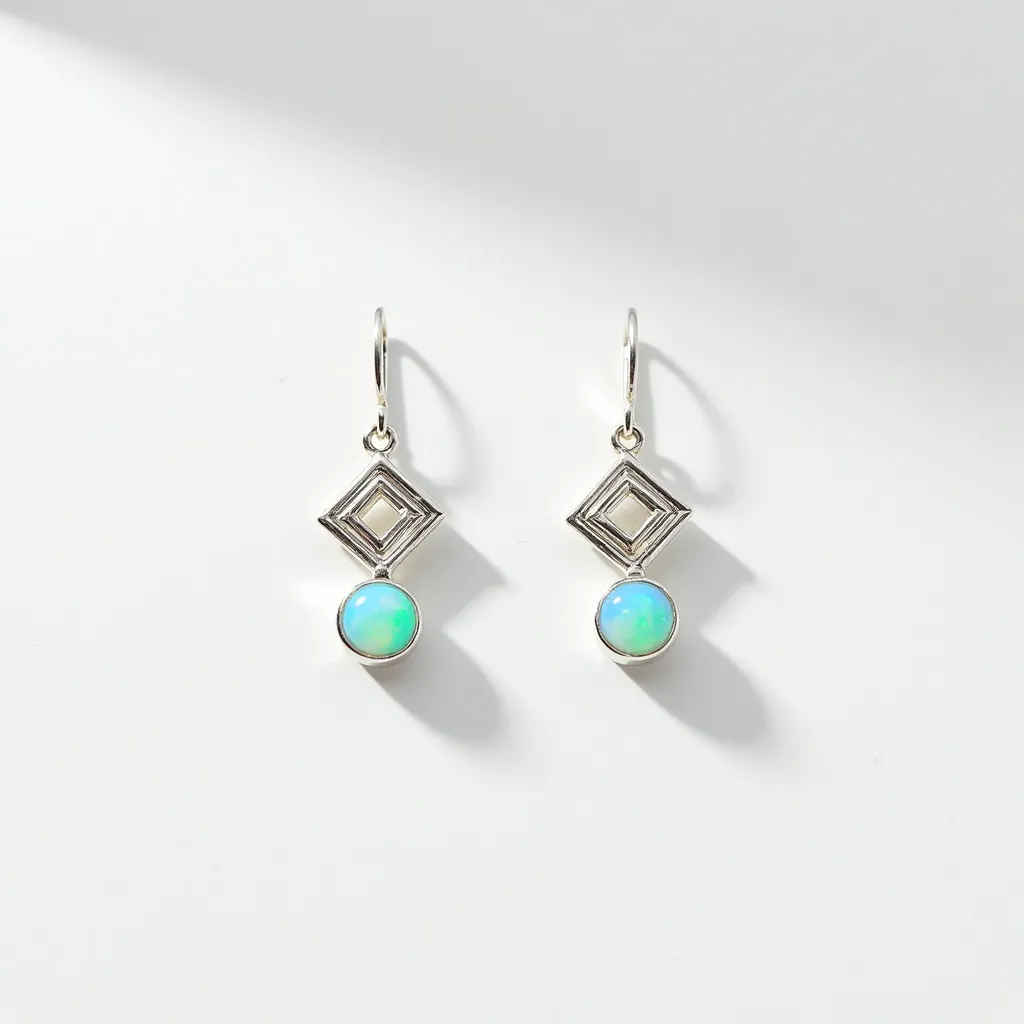 opal earrings