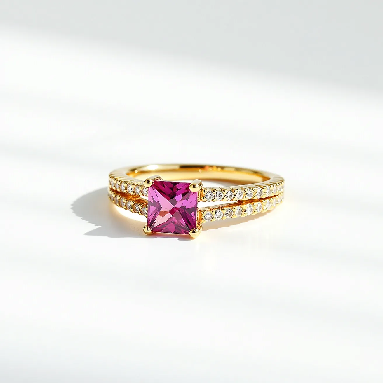 pink diamond ring